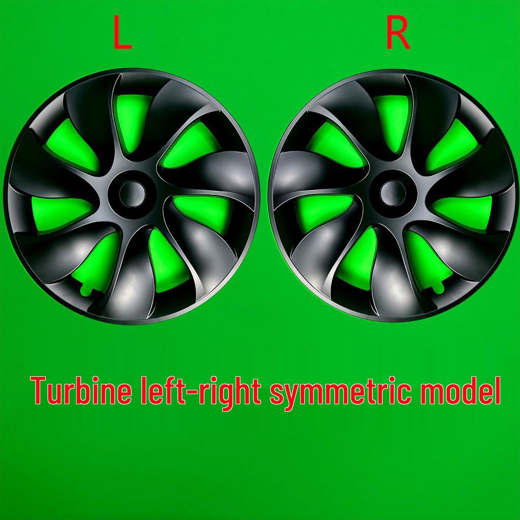 [Set of 4] 19-Inch Symmetrical Wheel Covers & Tire Caps for Tesla Model Y