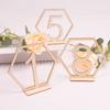 Wedding Number Wooden Table Place Card Rustic Wedding Engagement Reception Seat Decoration Number Signs Event Party Supplies