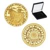 Doce Medallas Conmemorativas de Constelaciones Monedas de Oro del Hada de los Dientes 12 Artesanías del Zodiaco Monedas Europeas y Americanas Monedas de Constelaciones del Guardián de la Suerte