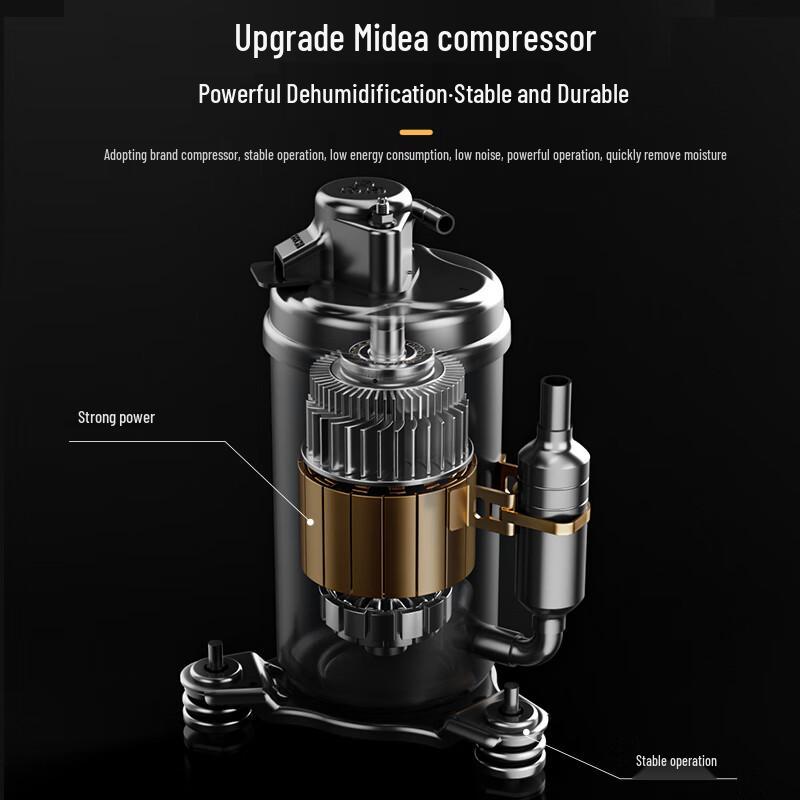 HISENSE 24L/Day Smart Dehumidifier with Wi-Fi for Home and Laundry Drying