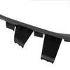 1 Pair Black Plastic Windshield Wiper Cover Extension Trim for Ri