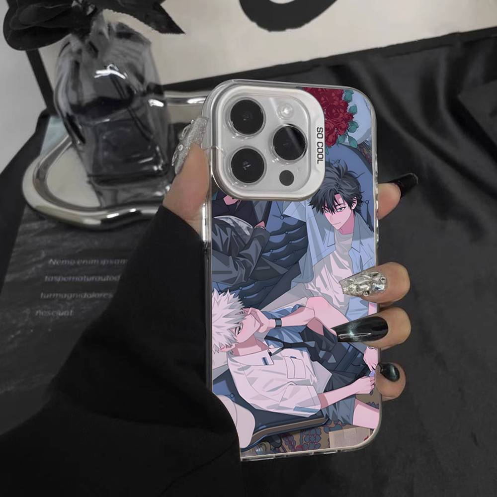 A-Aliens Stage I-Ivans And T-Tills For iPhone 17,16,15,14,13,12,11,Mini,Pro,E,SE4,XS,MAX White Shockproof Candy Matte Cover