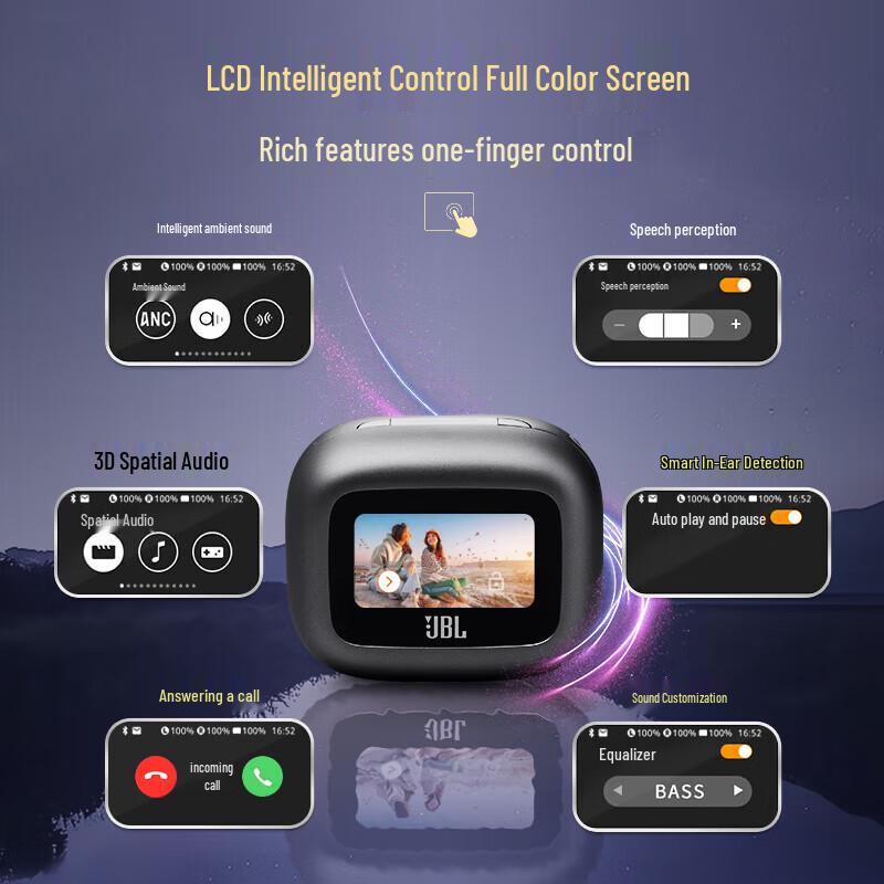 JBL Live Buds 3 Smart Touchscreen True Wireless Earbuds