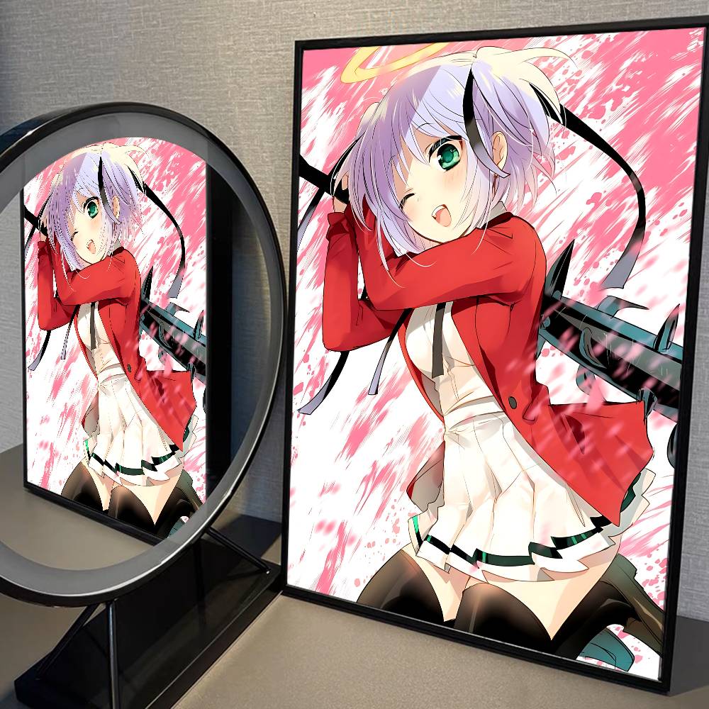 B-Bokusatsu T-Tenshi Dokuro-chan Good Quality Prints and Posters Waterproof Paper Sticker Coffee House Bar Posters Wall Stickers