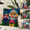 T-True And The Rainbow Kingdom Cushion Cover Fabric Soft Furnishing,Pillowcase, Cushion Cover, Sofa Pillow, Home Decoration