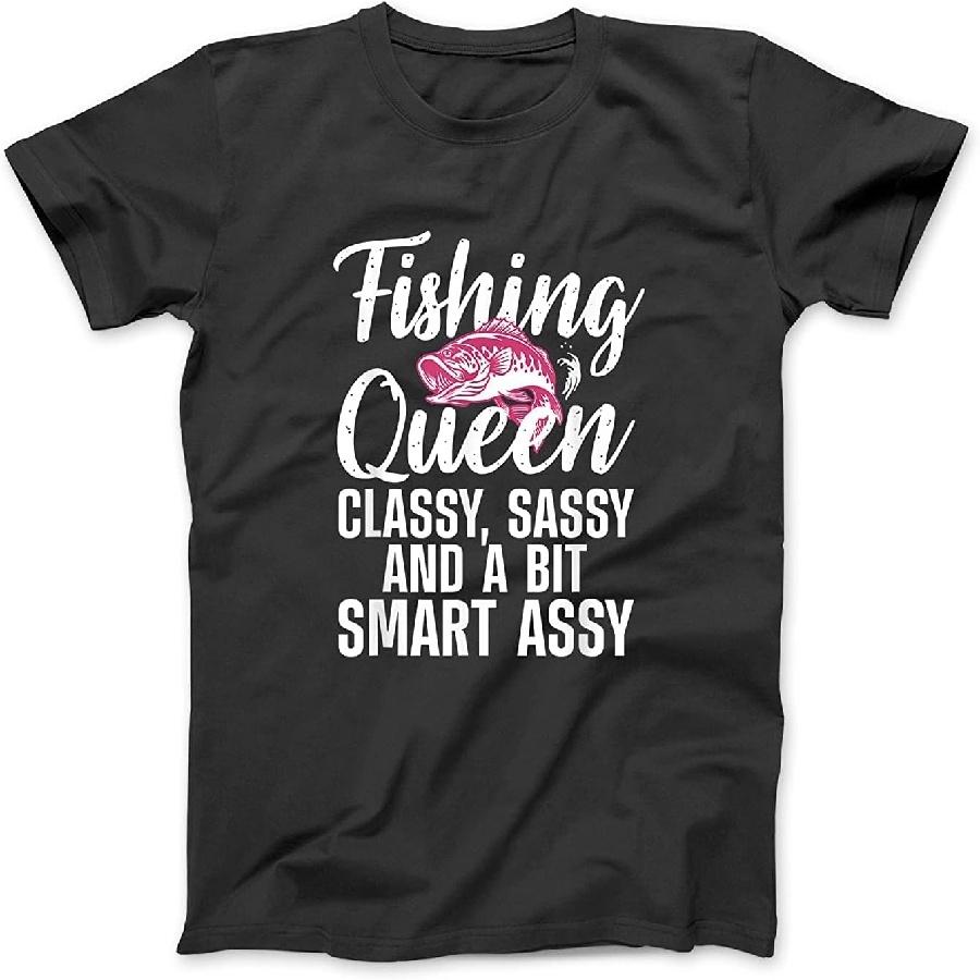 

Funny Fishing Queen Design for Women Ladies Fishing Lovers T-Shirt TRU Womens Mens Longsleeve Sweatshirt Hoodie Black XXXXXL чорний