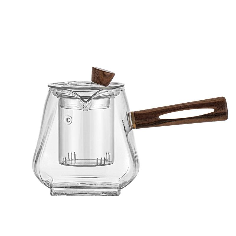 Japanischer Stil Mufeng, Glas-Teekanne, Haushalt hitzebeständig hohe Temperatur, Filtereinsatz, Blumenteekanne, Teeset, Teebereiter