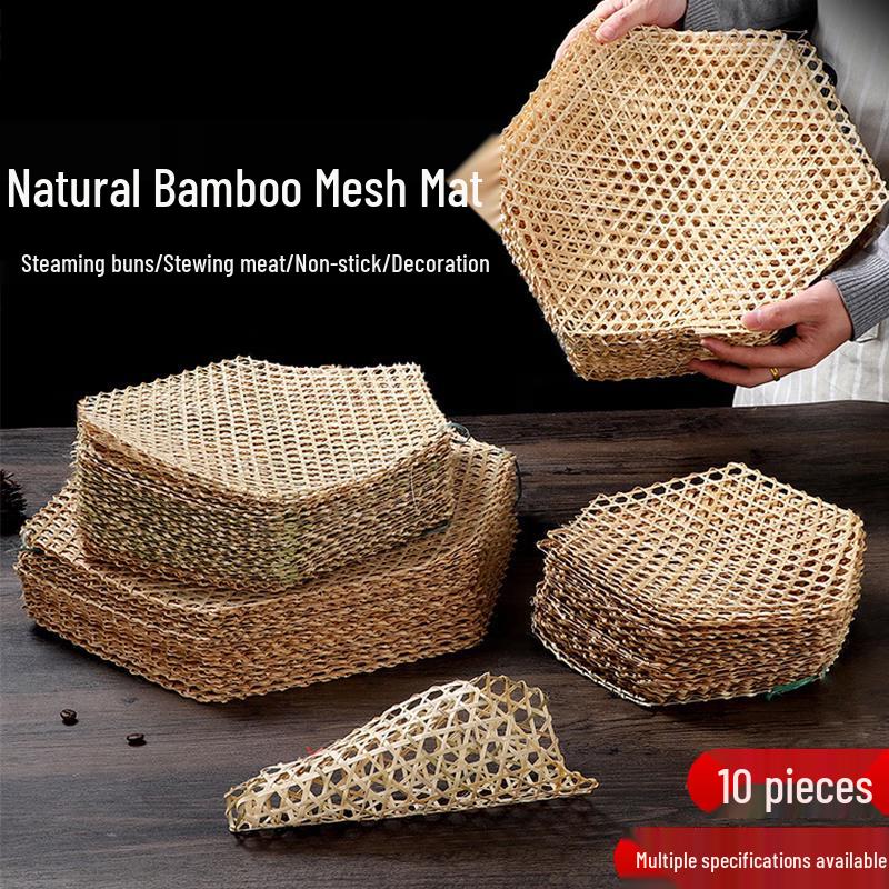 Hand-woven Non-stick Bamboo Grate Mat