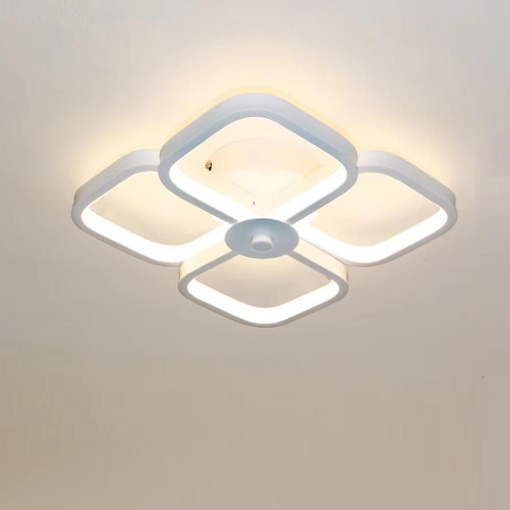 LED Flur Deckenleuchte Moderne Lampen Quadratische Form Aufbau Wohnzimmer Haushaltsdekorationen Flur Innen LED Beleuchtungskörper