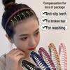 Women's 2025 Non-slip Toothed Headband for Face Washing - Premium Summer Hair Clip