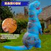 KASTOBS Inflatable Dinosaur Tyrannosaurus Halloween Perfect for New and for Adults and Children Size Costume, Cosplay, Rex, Costume, Air-Filled,