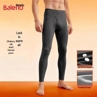 Baleno Herren-Thermo-Unterwäsche aus Kaschmir-Seiden-Mischgewebe