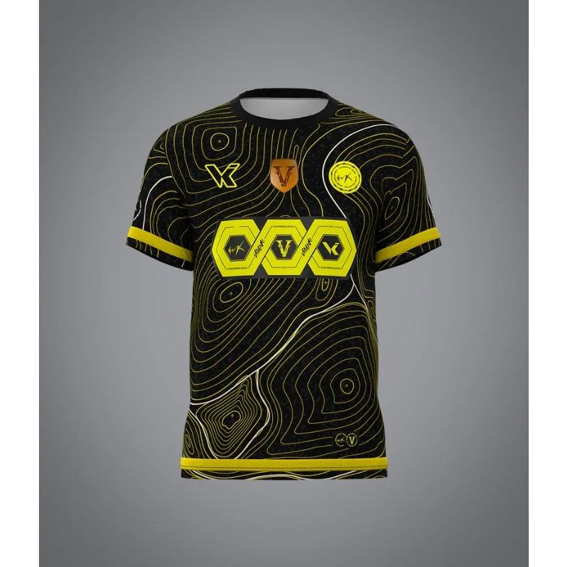 T-shirt da Uomo VRK Estiva Larga in Rete Traspirante a Maniche Corte Girocollo 2026 Nuova Vrunk Costume da Bagno Lago Chiaro dell'Oceano Top Stampato 3D