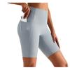 Women's Yoga Pants Nylon Grip High Waist Compression Leggings for Fitness Workout Long Pants Black M