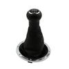 5 Speed Gear Shift Knob Gearstick Gaiter Boot Kit Leather Shift Handball For Gol Pointer Saveiro Parati 2004-2010-A87Q