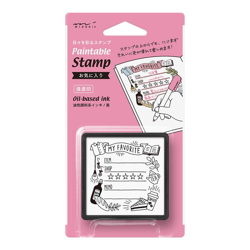 Midori Stamp Penetration Stamp Favorite Pattern 35387006