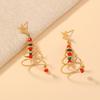 European & American Christmas Series Cute Stud Earrings - Popular and Stylish Jewelry