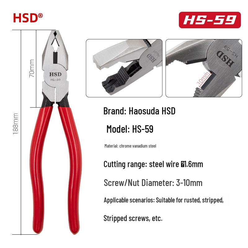 Rusty Screw Removal Pliers - Anti-Slip, Easy Grip