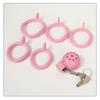 ABS Chastity Cage with 5 Rings Cock Cage Adult Sex Toy Penis Bondage Urethral Lock with Plug Male Cuckold Fetish Erotic BDSM Toy