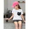 27Home Brand Export Children's Clothing Original Order Summer New 2026 Girls' Pure Cotton T-Shirt Short-Sleeve Baby Clothes Ins