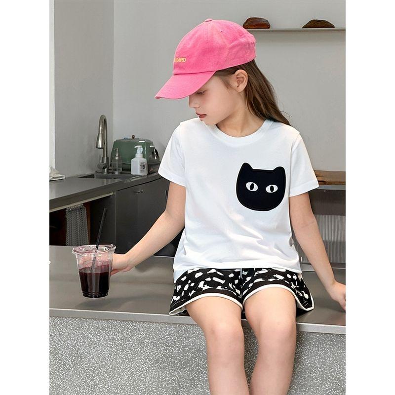 27Home Brand Export Children's Clothing Original Order Summer New 2026 Girls' Pure Cotton T-Shirt Short-Sleeve Baby Clothes Ins