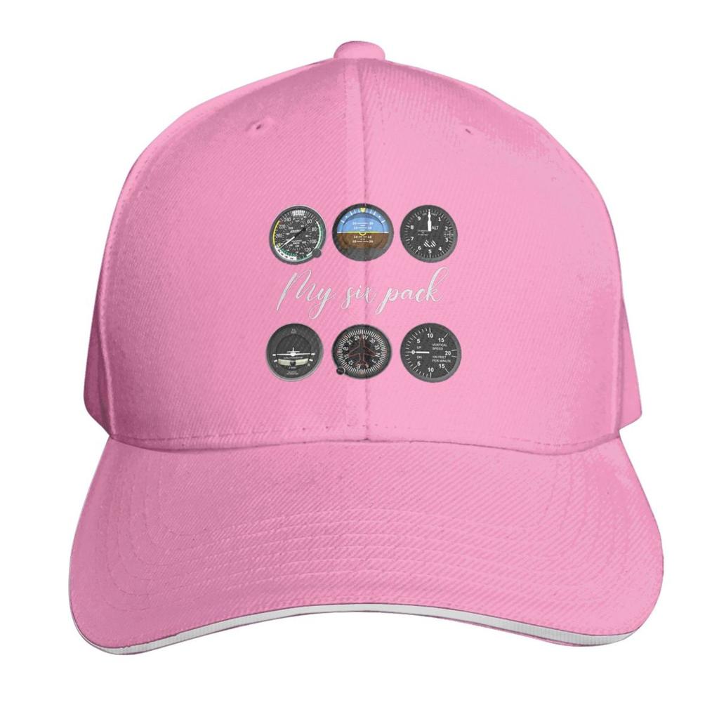 Pilot Cockpit Airplane Six Pack Flight Intruments Cap Casual Baseball Caps Adjustable Hat Hip Hop Summer Unisex Baseball Hats