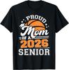 Proud Mom of A Basketball Senior 2026 Graduation T-Shirt UNISEX