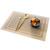 1Pc 30x45cm Doppel Rahmen Tisch Matte Isolierung Pad PVC Tischset Wasserdichte Untersetzer Matte Für Restaurant Home Verwenden