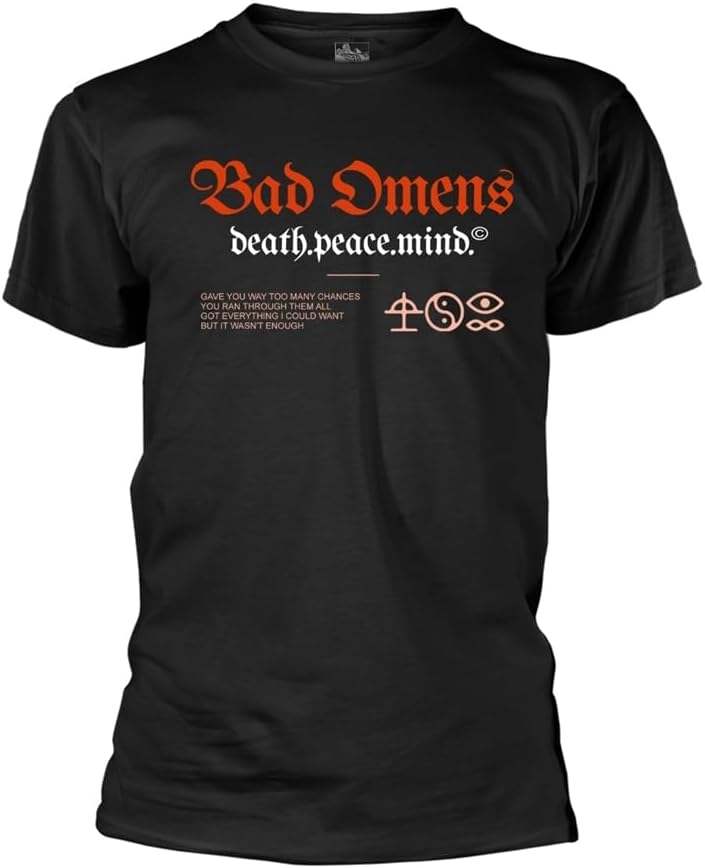 Bad Omens Boxgirl Official Tee T-Shirt Mens Unisex S разноцветный