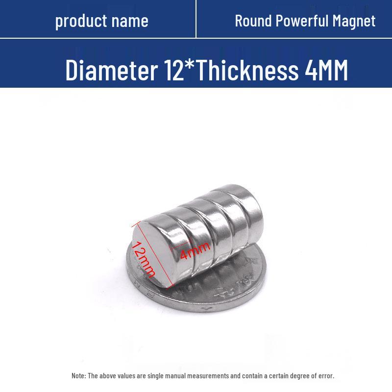 Round Neodymium Iron Boron Magnet, High Strength, Strong Magnetic Force, Small Size, China