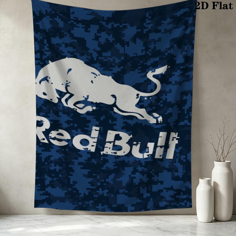 Bull Wall Tapestry Aesthetic Wall Hanging Printed Fabric Blanket Decorative Tapestries for Bedroom Living Room Home Decor
