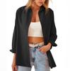 Long Sleeve Casual Blouse Fashion Women 2023 Autumn Loose Cardigan Shirt White Tops Loose Clothes Women Elegant  28886