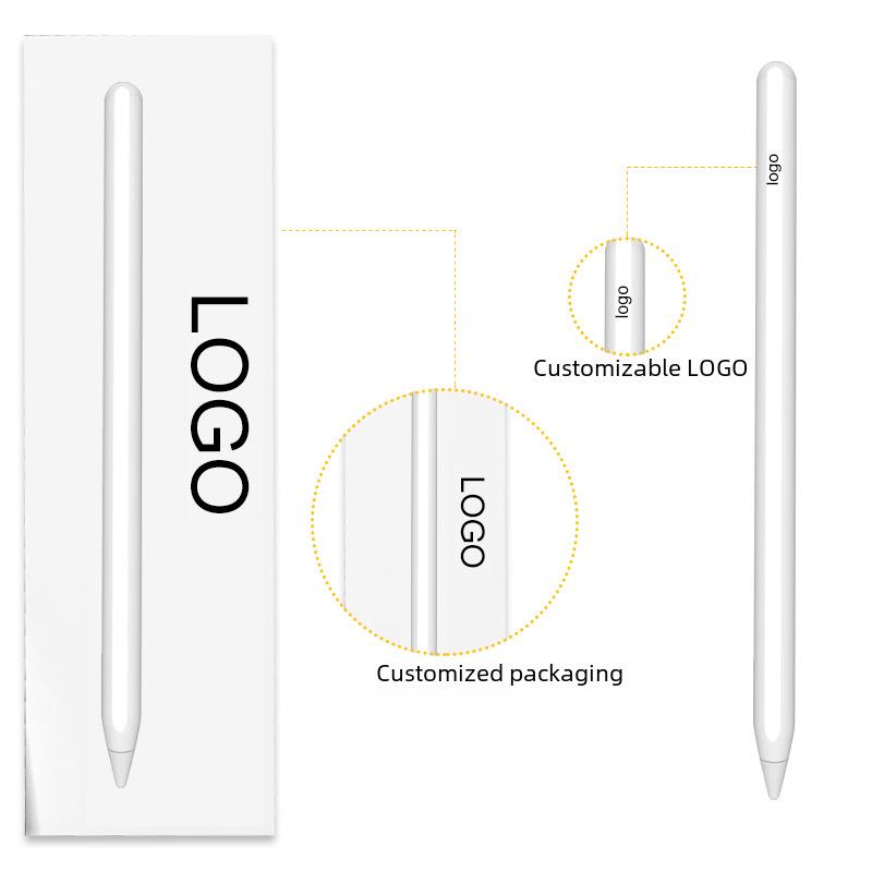 Magnetic Apple Pencil Replacement - Bluetooth Capacitive Stylus for iPad with Anti-Mistouch Feature