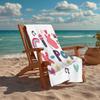 KPOP Fashion Beach Towel: Ideal for Summer Adventures Soft, absorbent and quick drying suitable for swimming and bathing
