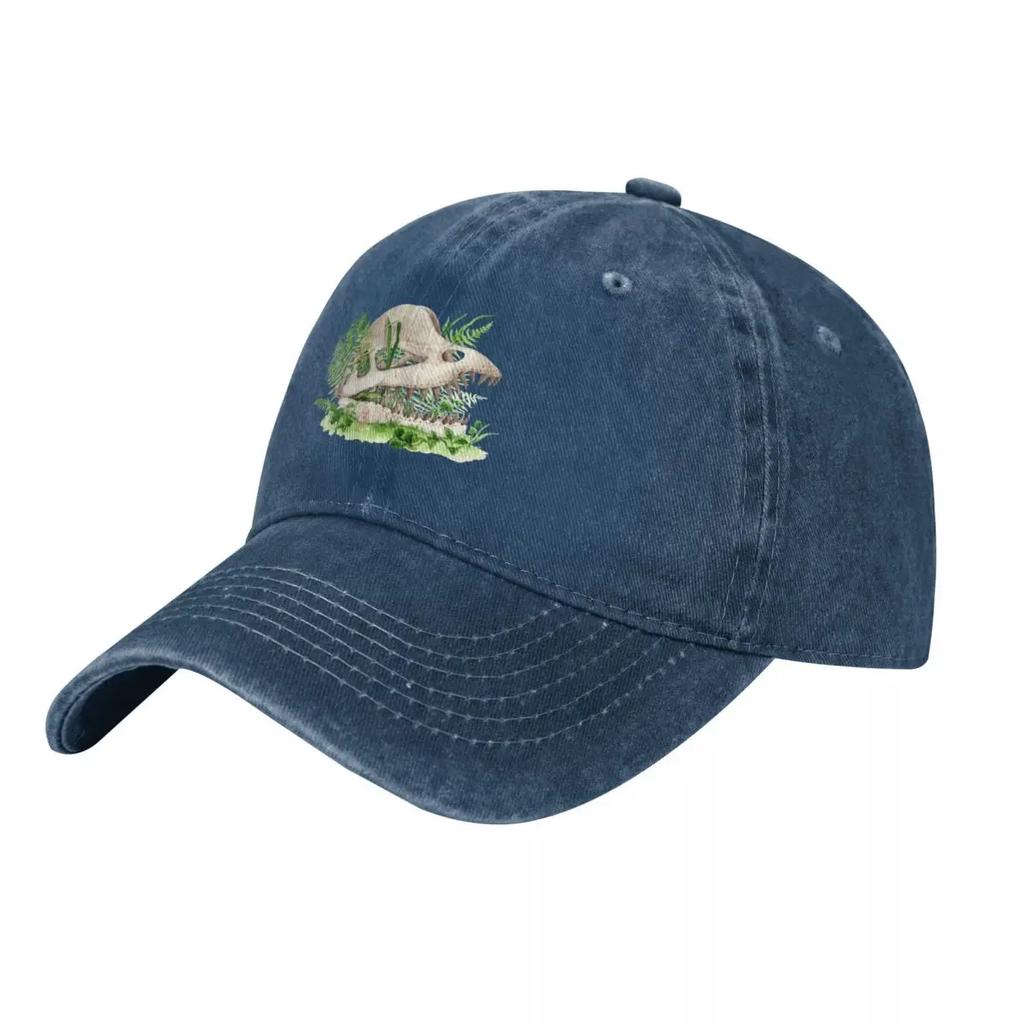 Dilophosaurus Skull Baseball Cap dad hat Hat Luxury Brand Sunhat Snap Back Hat For Women Unisexs