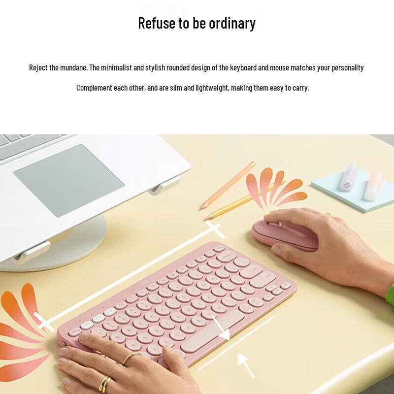 Logitech Pebble 2 Combo Wireless Keyboard & Mouse Set