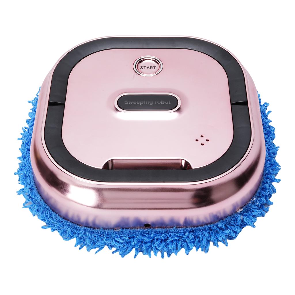 Electric Mopping Robot Quiet Operating 2.8 Inch Multifunctional Automatic Robotic Vacuum Cleaner with Dry and Wet Pads