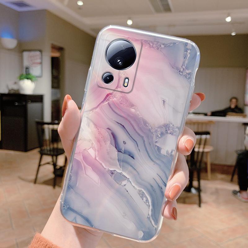 

For Xiaomi 13 Lite Case Gradient Color Transparent Protective Shell Funda For Xiaomi Mi 13 Lite Silicone 13Lite Back Bumper Capa Xiaomi 13 Lite