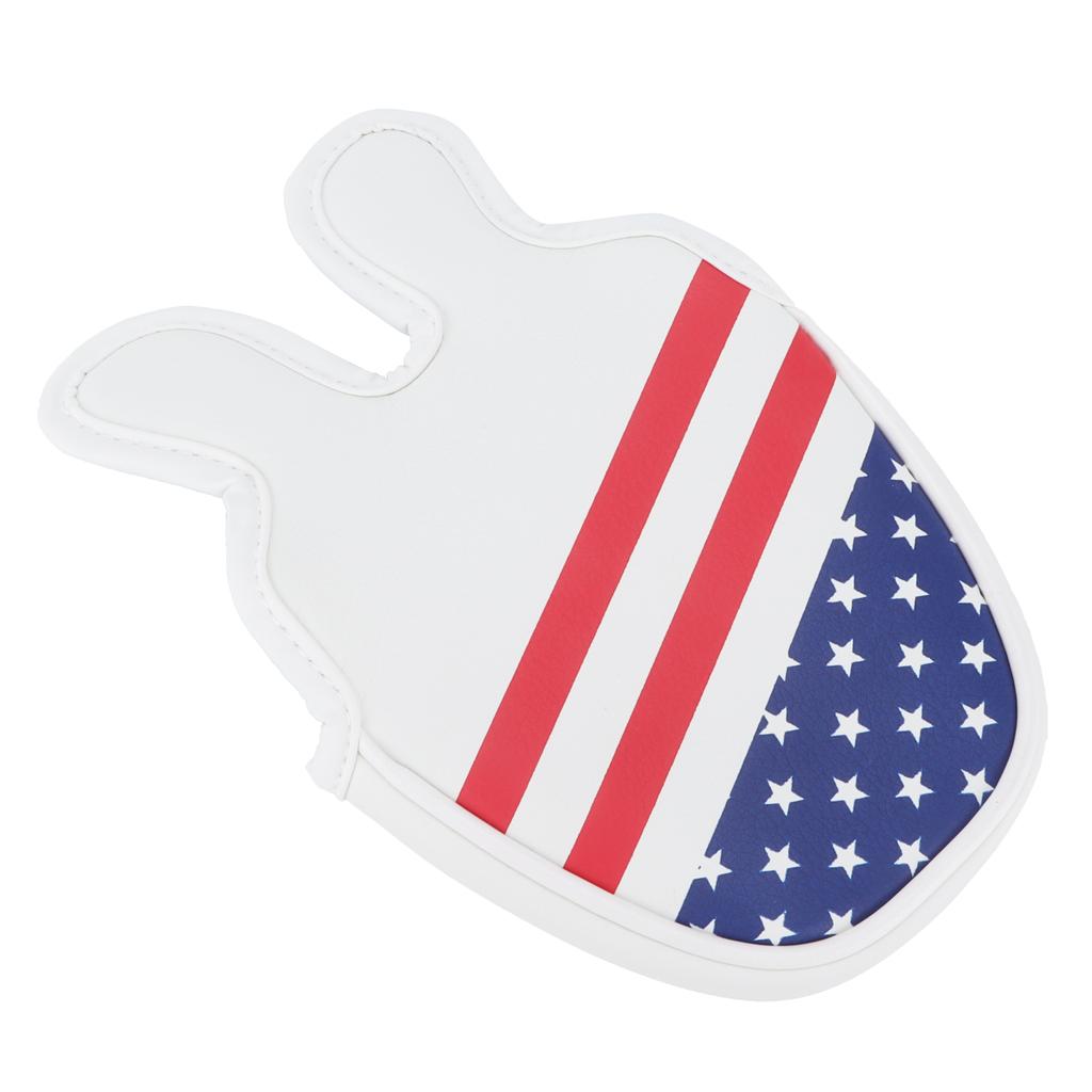 Waterproof PU Golf Mallet Headcover Center Putter Cover Protector with Magnetic Closure