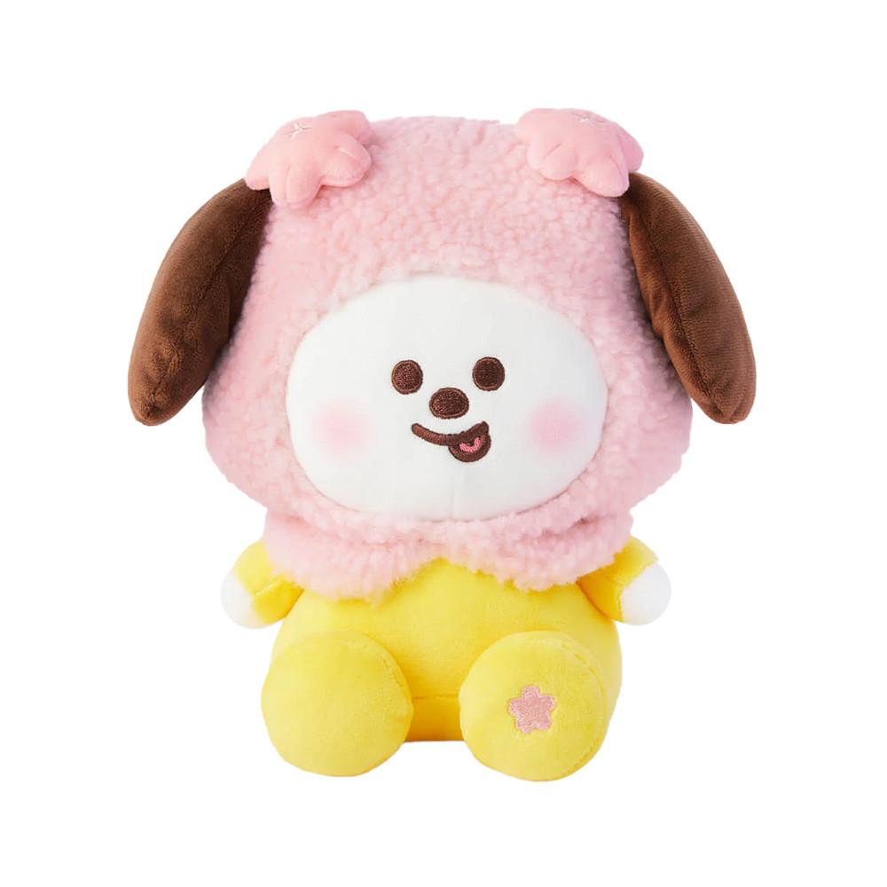 Adorable Korean Trendy Plush Doll Sakura Series Cute Cartoon Animal Figurine