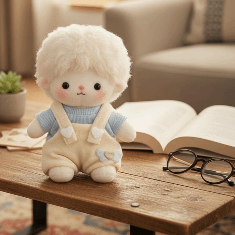 Cute Style 10cm Cotton Doll Clothes Dress-up 10cm Doll Clothes Cotton Doll's Clothes Set  Kids Gift