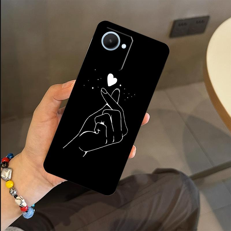 Love On The Finger Kpop Case For Realme 15 14 11 12 13 Pro Plus GT7 Pro GT6 C55 C51 C53 C35 C33 C61 C65 C67 C71 C75