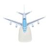 1:500 Scale A380 Plane Model High Stimulation Alloy Airplane Decoration Model with Display Base