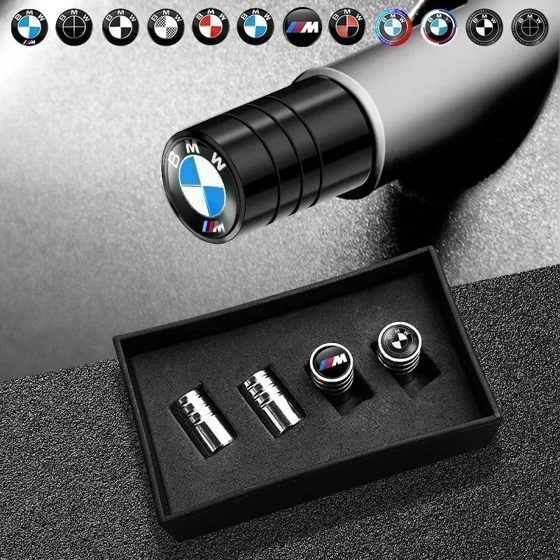 4pcs Car Accessories Aluminum Valve Caps Car Wheel Tires Valves For BMW M E90 E60 E46 E93 F20 F21 F30 F31 F32 F33 F34 F15 F10