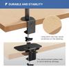 Monitor Mount Reinforcement Plate, Monitor Mount for Glass Desk, Steel Bracket Plate for Thin, Glass and Other Fragile Tabletop