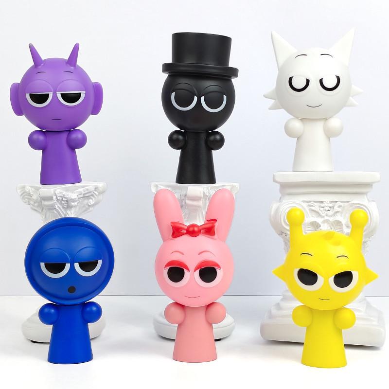 Large Rhythm Box Figurine Music Toy Set for Kids