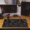 Japanese Clouds Smoke Seigaha Wind Mouse Pad Large Desk Mat Keyboard Ergonomic Office Rubber PC Non-slip Anti-fray Home Custom