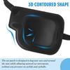 Adjustable 3D Black Eye Mask for Amblyopia: Single Eye Cover with Three-Dimensional Design