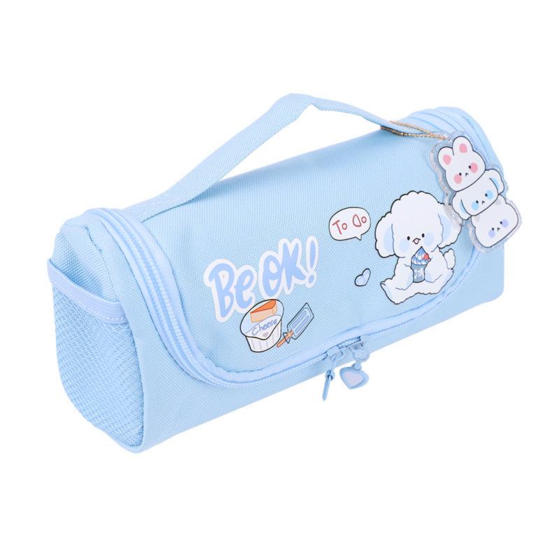 Beifa Be OK Cartoon Pencil Case - Oxford Cloth, Cute Girl's Stationery Bag