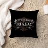 Tattoo Shop Logo Cushion Cover Polyester Sofa Cushions Decorative Throw Pillows Home Decoration Pillowcover